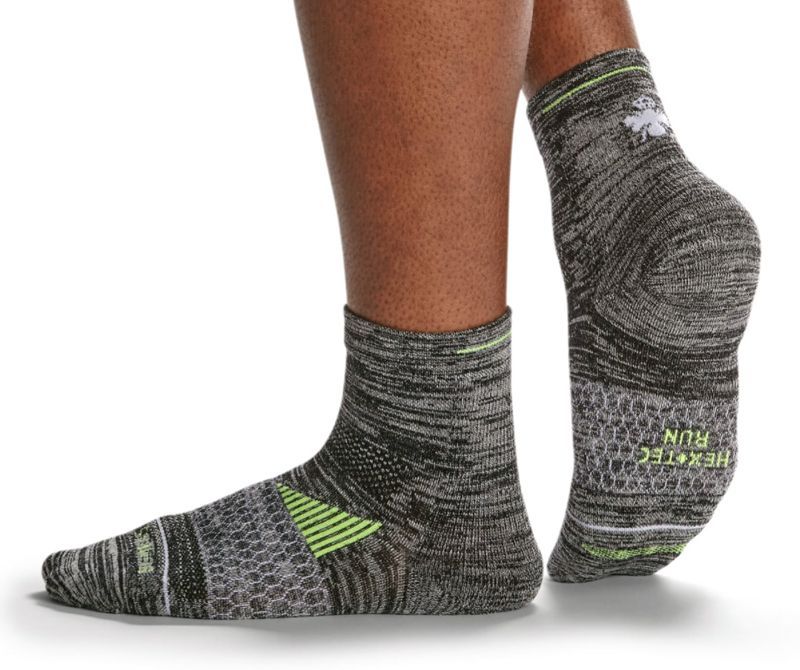Merino Wool Running Quarter Socks
