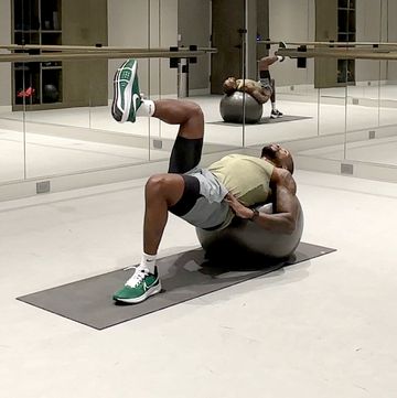 exercise ball workout