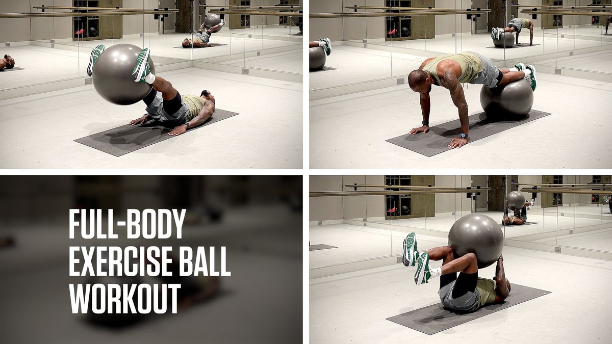 preview for Full-Body Exercise Ball Workout
