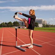 warm up before running