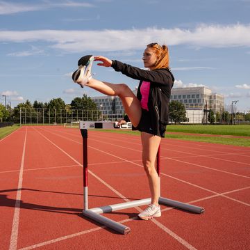 warm up before running