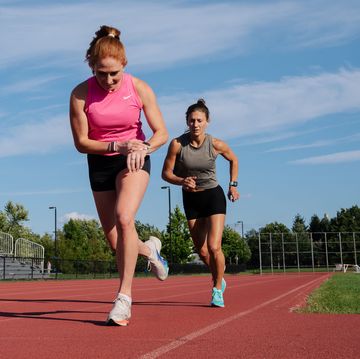 running through pain