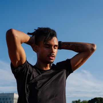 bonking man tired during run