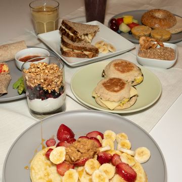 breakfast to go recipes, spread of breakfast options