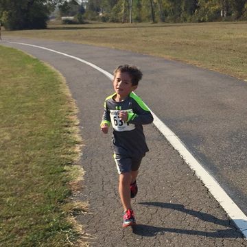 Charlie Westrip running the Huntsville Half Marathon. Charlie Westrip running the Huntsville Half Marathon.