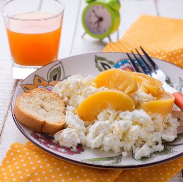 Cottage cheese for breakfast cottage cheese can go savory or sweet it is high protein and a good addition to your eating plan