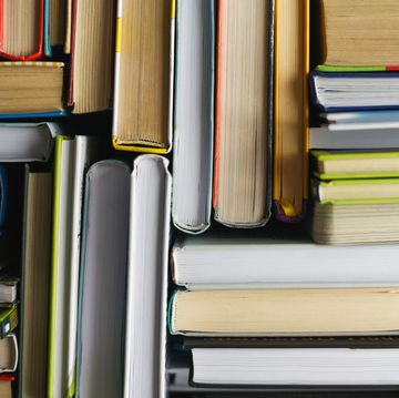 flat lay from many books knowledge education student schoolboy