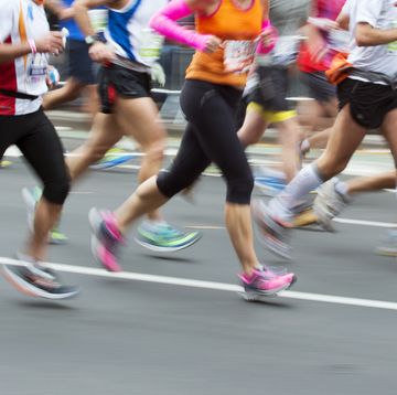 NY Marathon along First Avenue NY Marathon along First Avenue