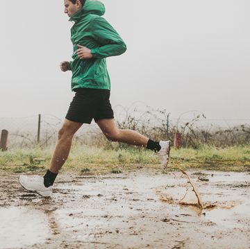 runner in action