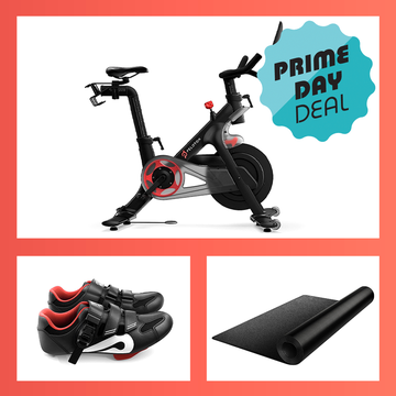 peloton camera, bike, hat, weights, mat, shoes, sports bra, prime day deal